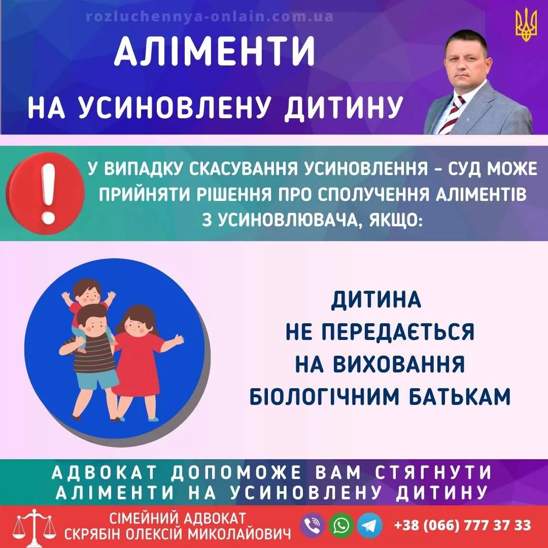 Аліменти на усиновлену дитину в Україні, порядок стягнення та захист прав дитини через суд