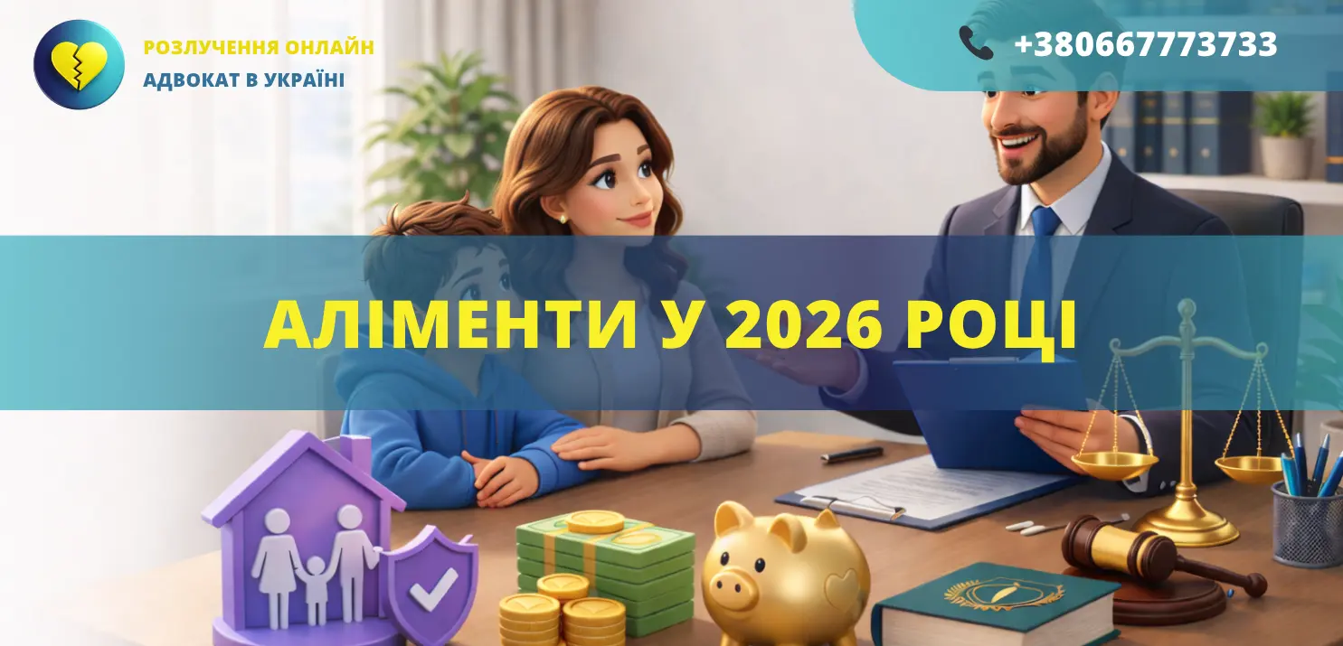 аліменти у 2026 році в Україні розмір порядок нарахування та стягнення