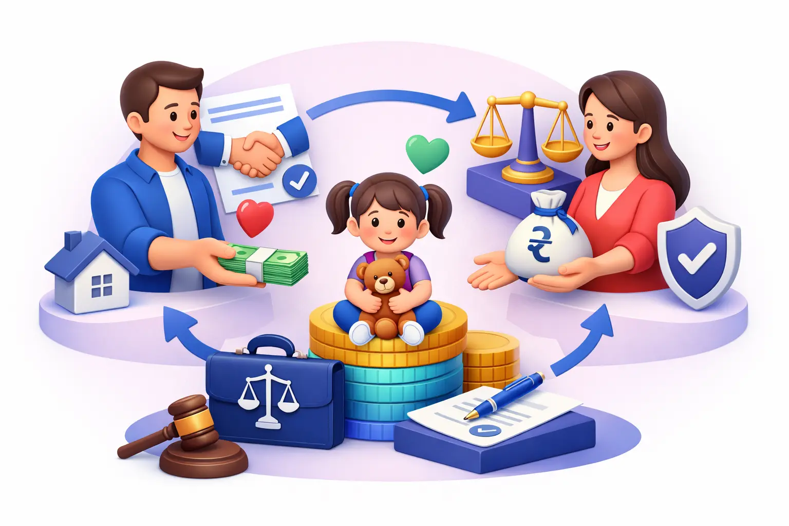 Добровільна сплата аліментів на дитину без суду