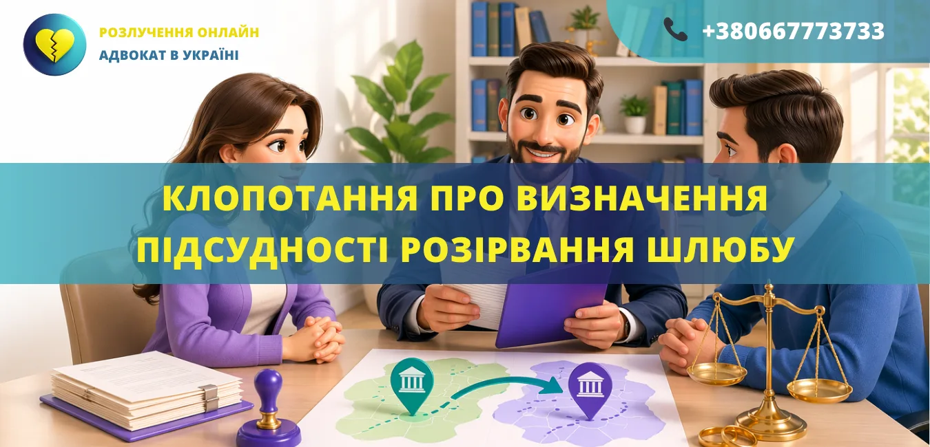 Клопотання про визначення підсудності справи про розірвання шлюбу до Верховного Суду