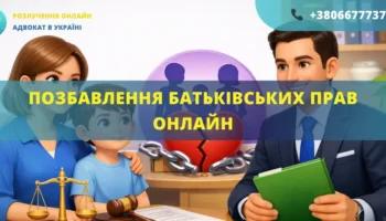 Позбавлення батьківських прав онлайн Україна подача позову до суду та розгляд справи дистанційно