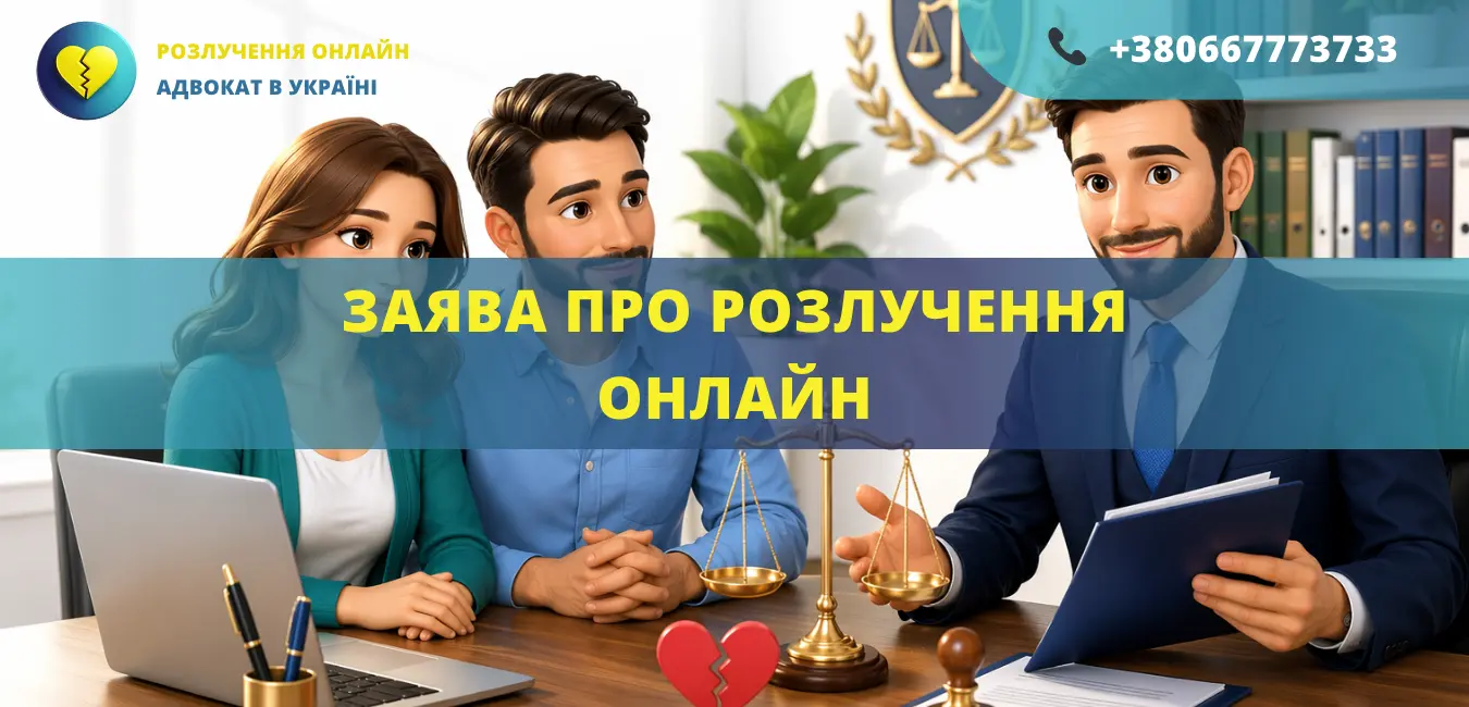 Заява про розлучення онлайн в Україні