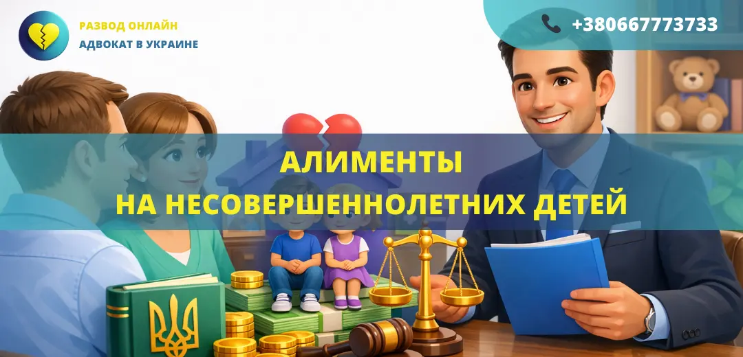 алименты на несовершеннолетних детей в Украине порядок начисления и взыскания