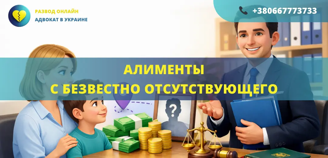 алименты с безвестно отсутствующего в Украине как взыскать алименты