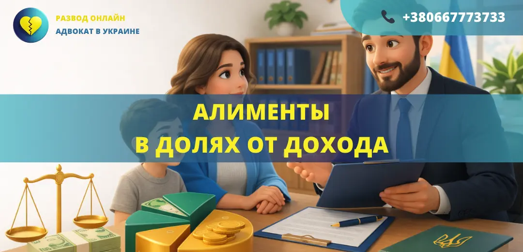 алименты в долях от дохода в Украине как определяется размер выплат
