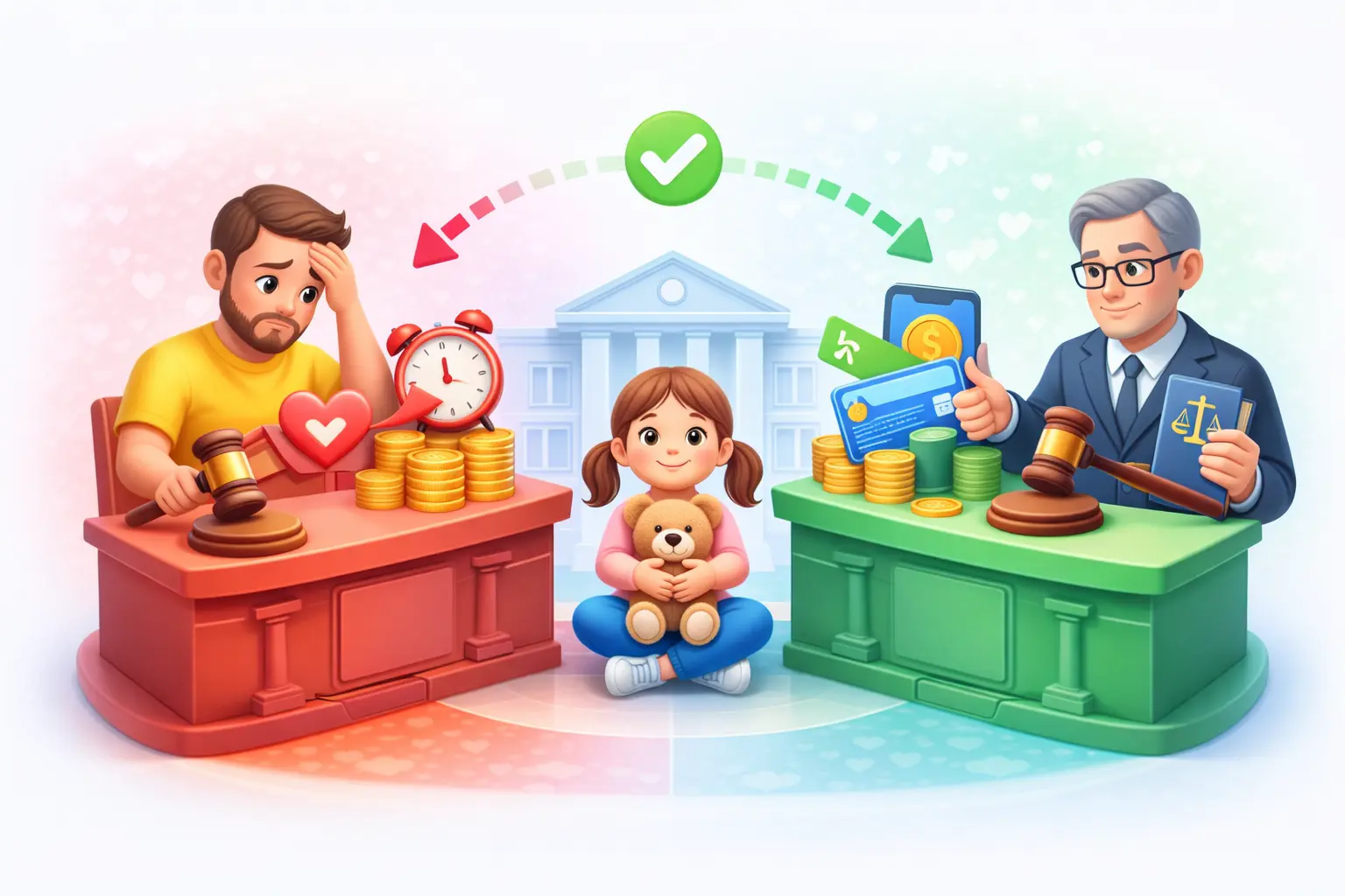 Изменение способа взыскания алиментов через суд в Украине