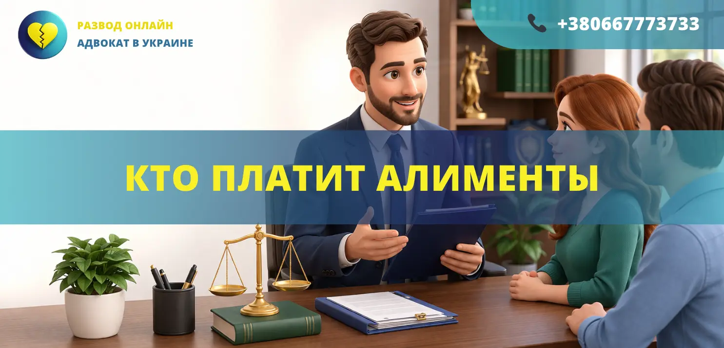 кто платит алименты в Украине кто обязан выплачивать алименты
