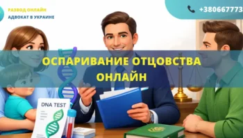 Оспаривание отцовства онлайн Украина подача иска в суд и исключение записи об отце дистанционно