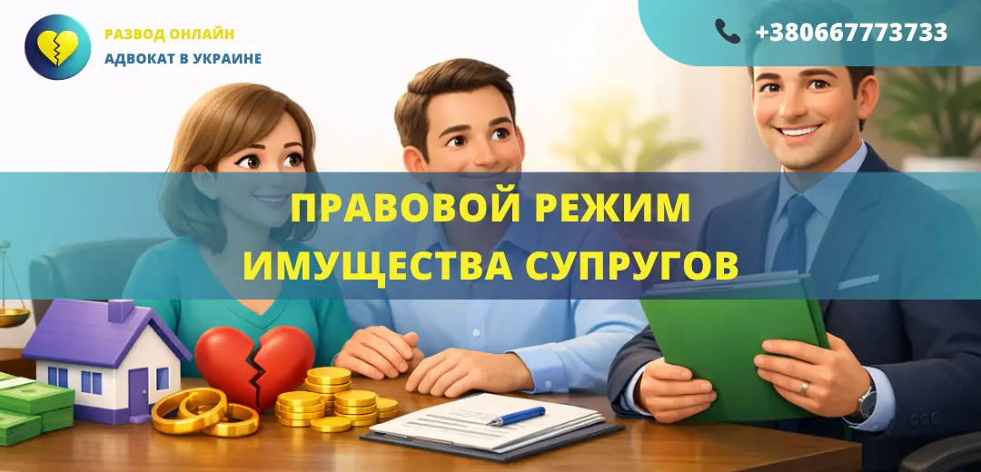 Правовой режим имущества супругов в Украине определение прав на совместное и личное имущество