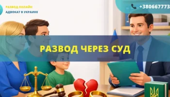 Развод через суд в Украине при наличии детей или спора между супругами