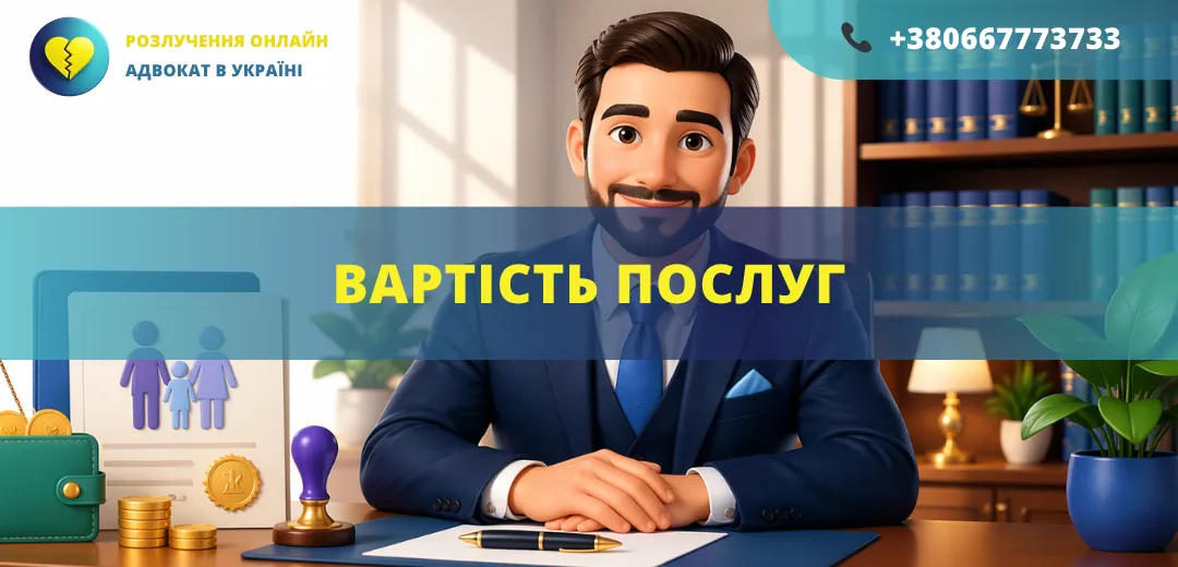 Вартість послуг сімейного адвоката у справах про шлюб, дітей та майно