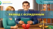 Развод с осужденным в Украине через суд или органы ЗАГС