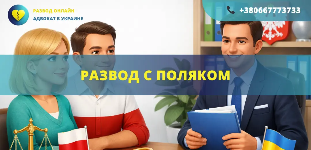 Развод с поляком в Украине или Польше с помощью адвоката международное семейное право