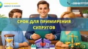 Срок для примирения супругов при разводе по решению суда в Украине