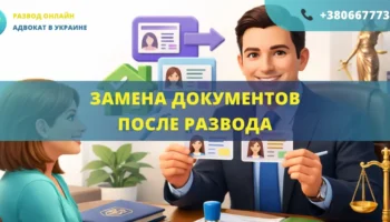 Замена документов после развода в Украине при смене фамилии