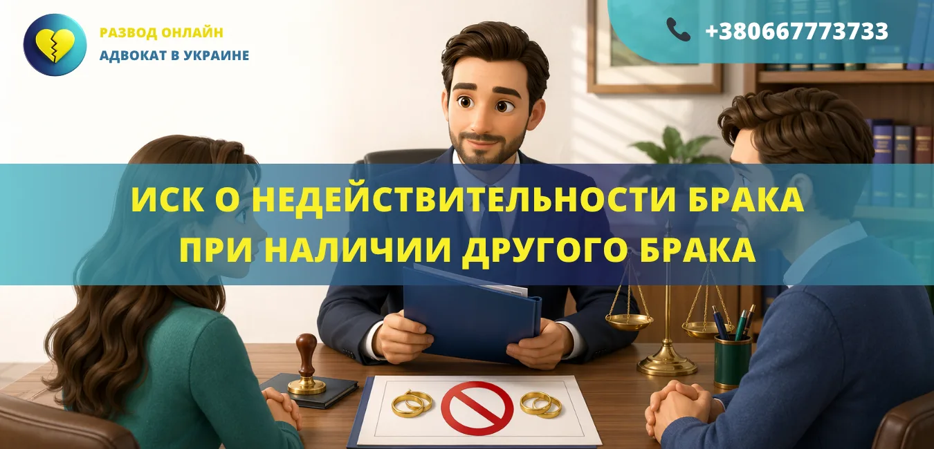 Иск о признании брака недействительным из-за другого брака в суде