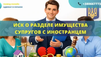 Исковое заявление о разделе имущества супругов с иностранцем для подачи в суд
