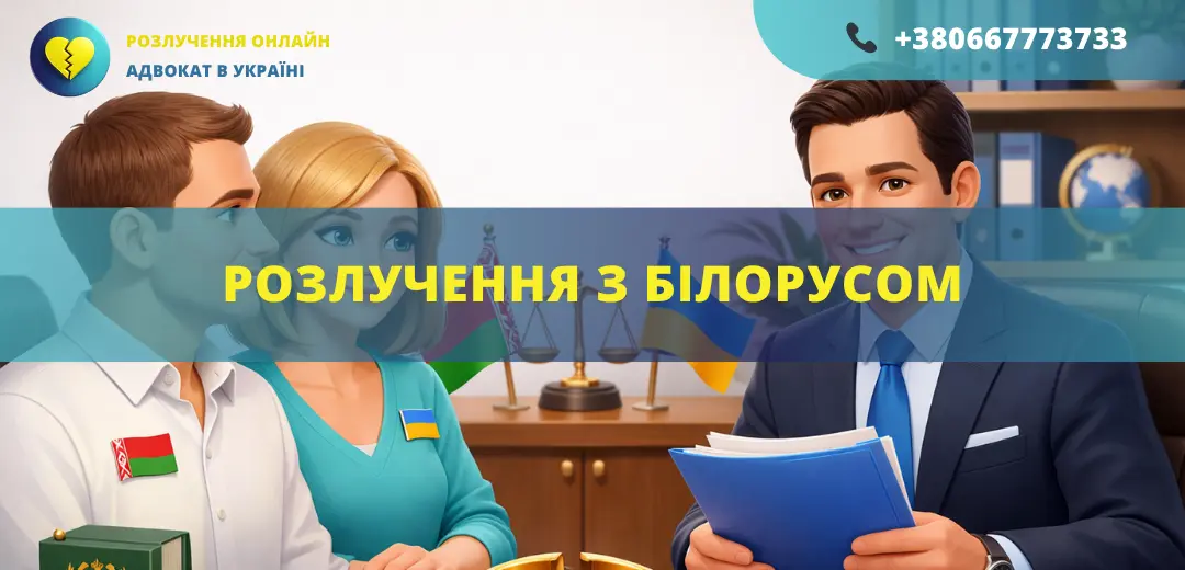 Розлучення з білорусом в Україні або за кордоном за допомогою адвоката міжнародне сімейне право