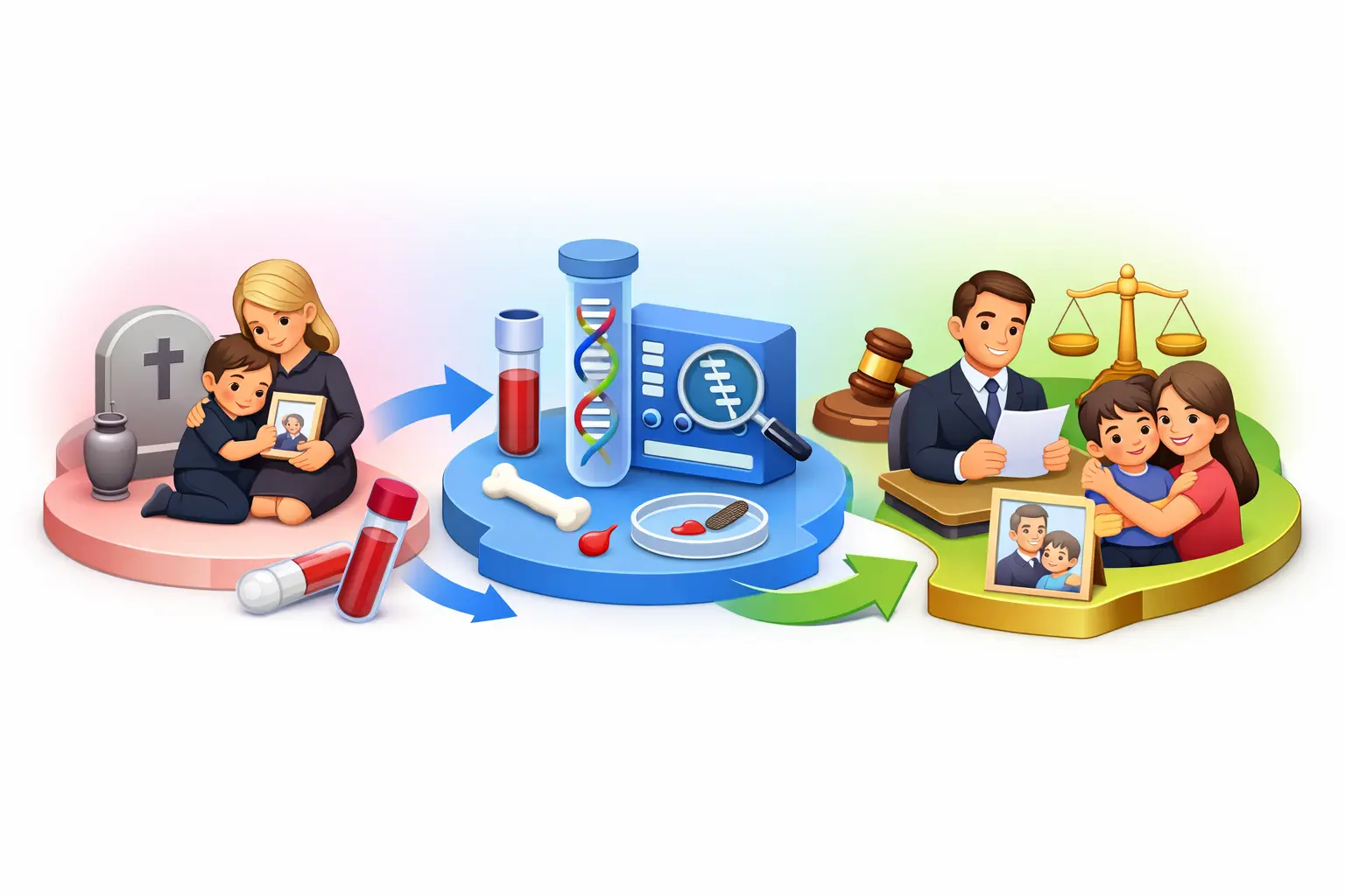 Установление отцовства после смерти отца — признание отцовства через суд