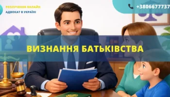 Визнання батьківства в Україні через суд за допомогою адвоката
