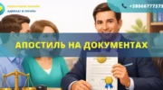 Апостиль на документах Україна оформлення для виїзду за кордон