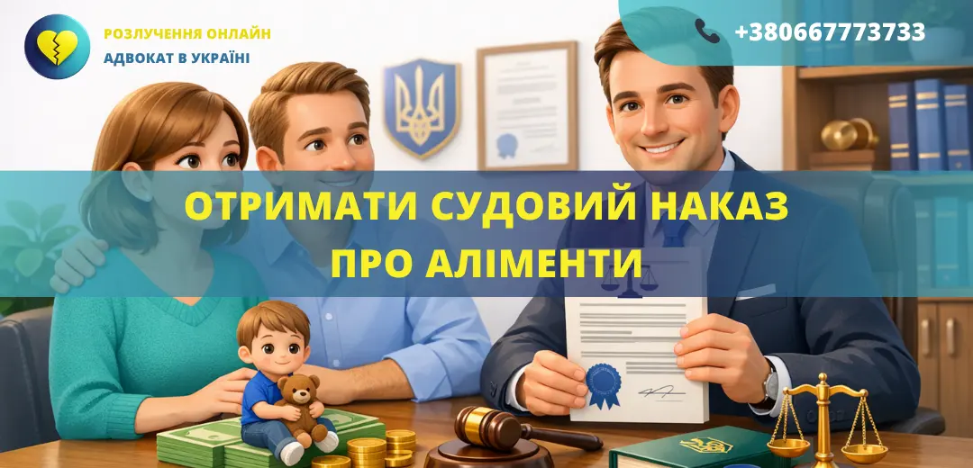 Отримати судовий наказ про аліменти Україна оформлення та допомога адвоката