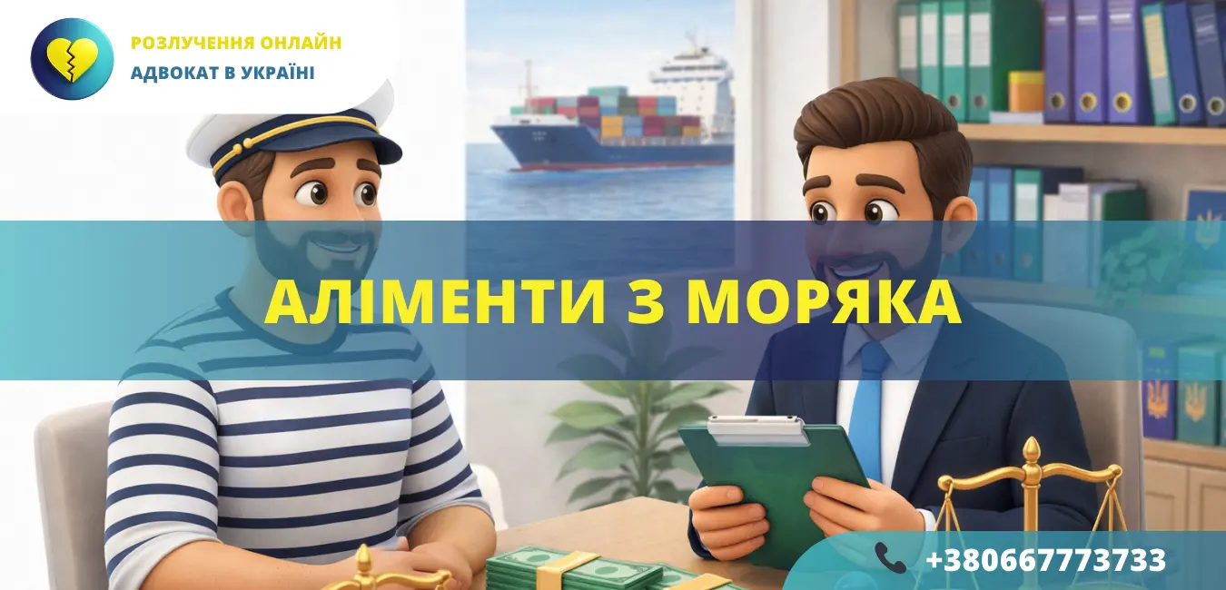 аліменти з моряка в Україні як стягнути аліменти з моряка порядок виплат