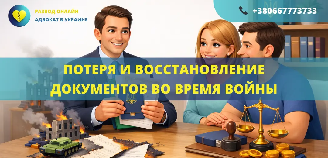 потеря и восстановление документов во время войны как восстановить адвокат помощь
