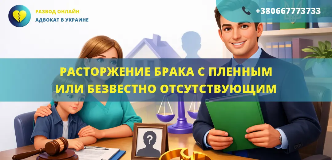 расторжение брака с пленным или безвестно отсутствующим адвокат помощь