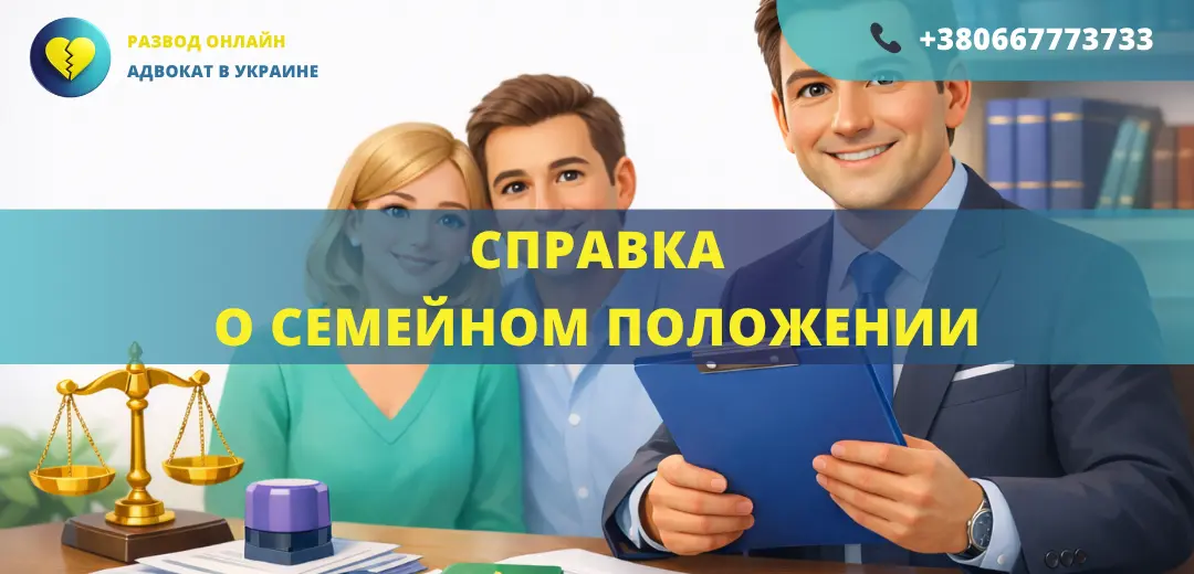 справка о семейном положении оформление документов адвокат