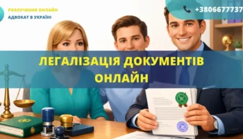 Легалізація документів онлайн через адвоката для використання за кордоном