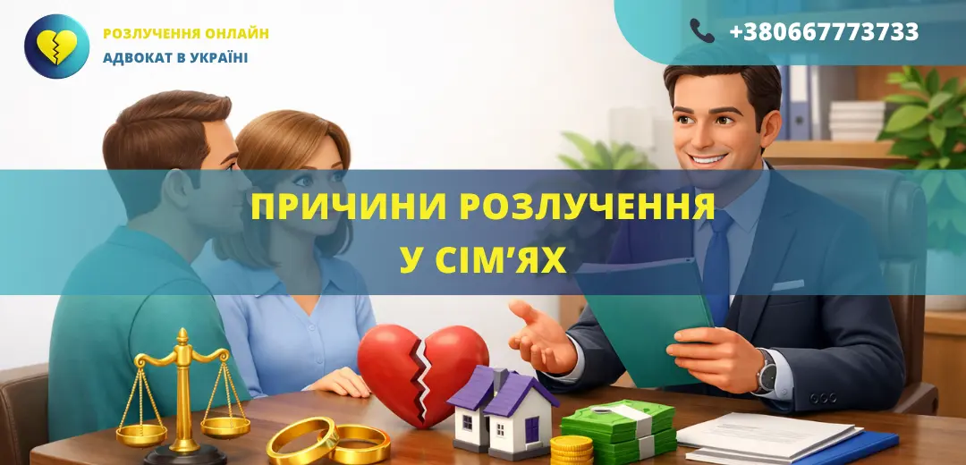Причини розлучення у сім’ях в Україні основні підстави розірвання шлюбу