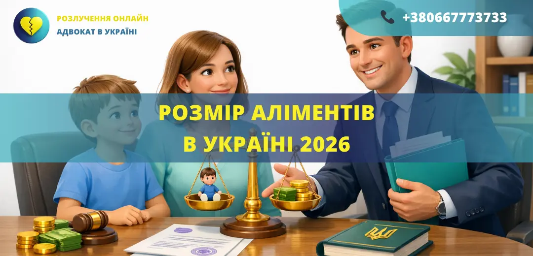 розмір аліментів в Україні 2026 мінімальні та максимальні аліменти