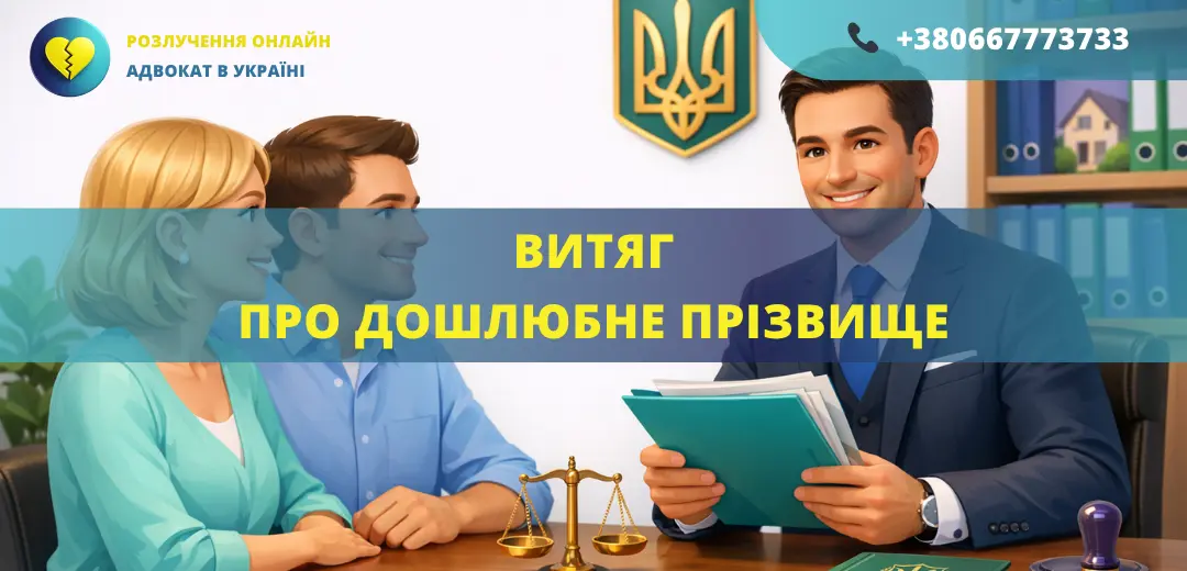 Витяг про дошлюбне прізвище в Україні як отримати документ після шлюбу або розлучення
